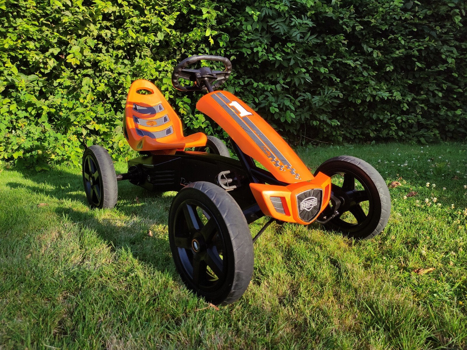 Berg Rally Orange go-cart, Kinderen en Baby's, Speelgoed | Buiten | Skelters, Berg, Vrijloopautomaat, Ophalen