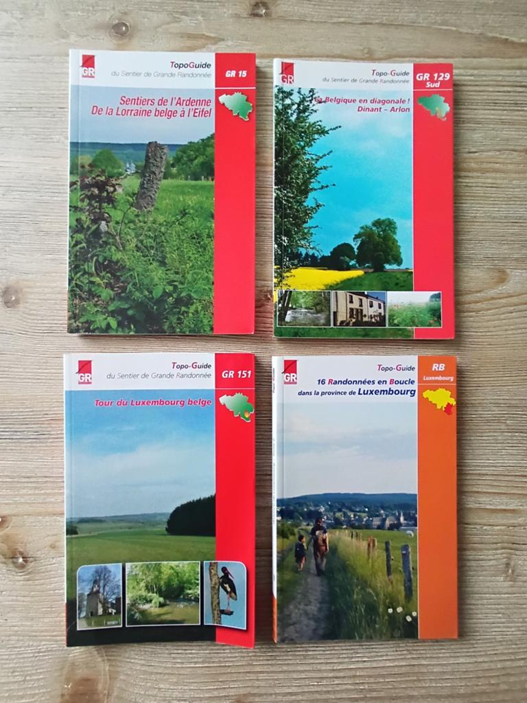 Guides GR Belgique, Autres marques, Enlèvement ou Envoi, Comme neuf, Guide de balades à vélo ou à pied