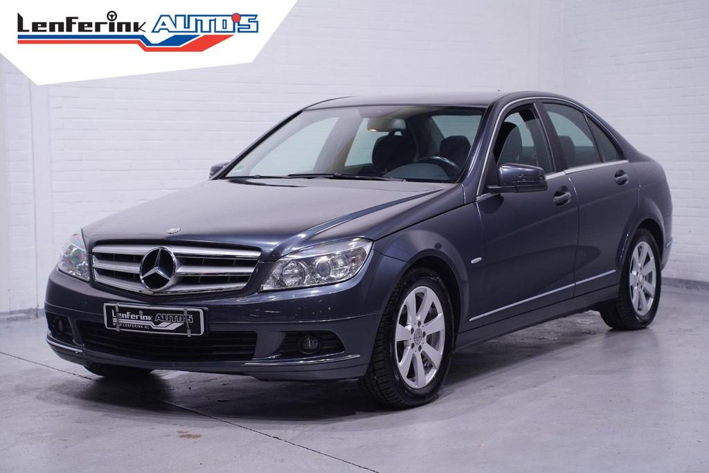 Mercedes-Benz C 200 c cdi navigatie trekhaak climate-control, Auto's, Electronic Stability Program (ESP), Zwart, Bedrijf, 133 g/km