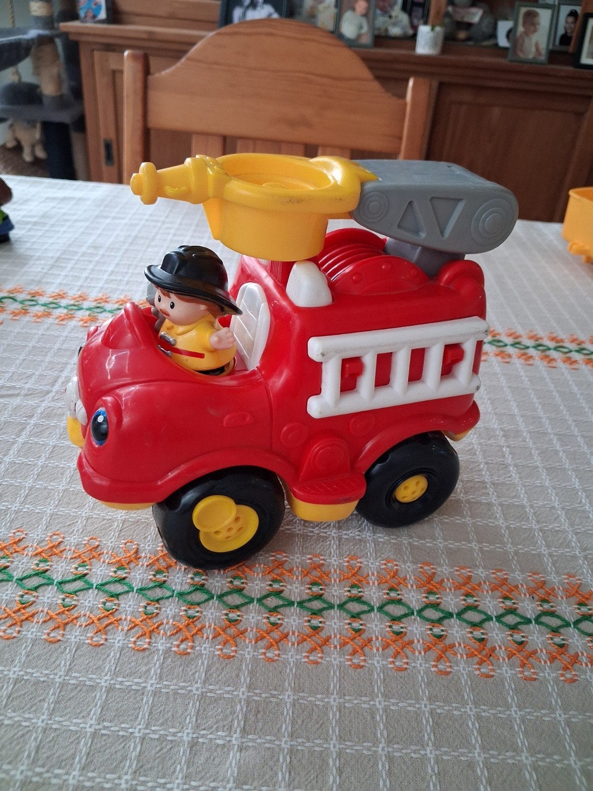 Fisher price little people brandweerwagen, Kinderen en Baby's, Speelgoed | Fisher-Price, Ophalen of Verzenden