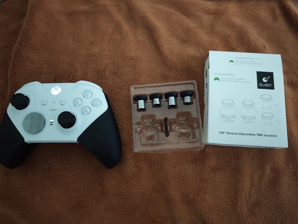 Manette Xbox Elite Series 2 avec sticks TMR, Sans fil, Xbox Series S, Comme neuf, Enlèvement