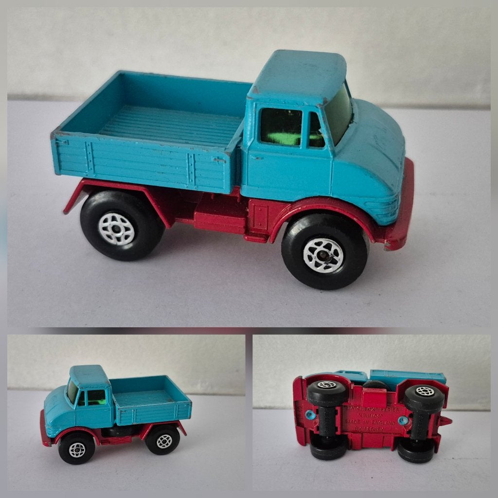 Matchbos SF 49-A unimog 1970, Hobby en Vrije tijd, Ophalen of Verzenden, Zo goed als nieuw, Auto
