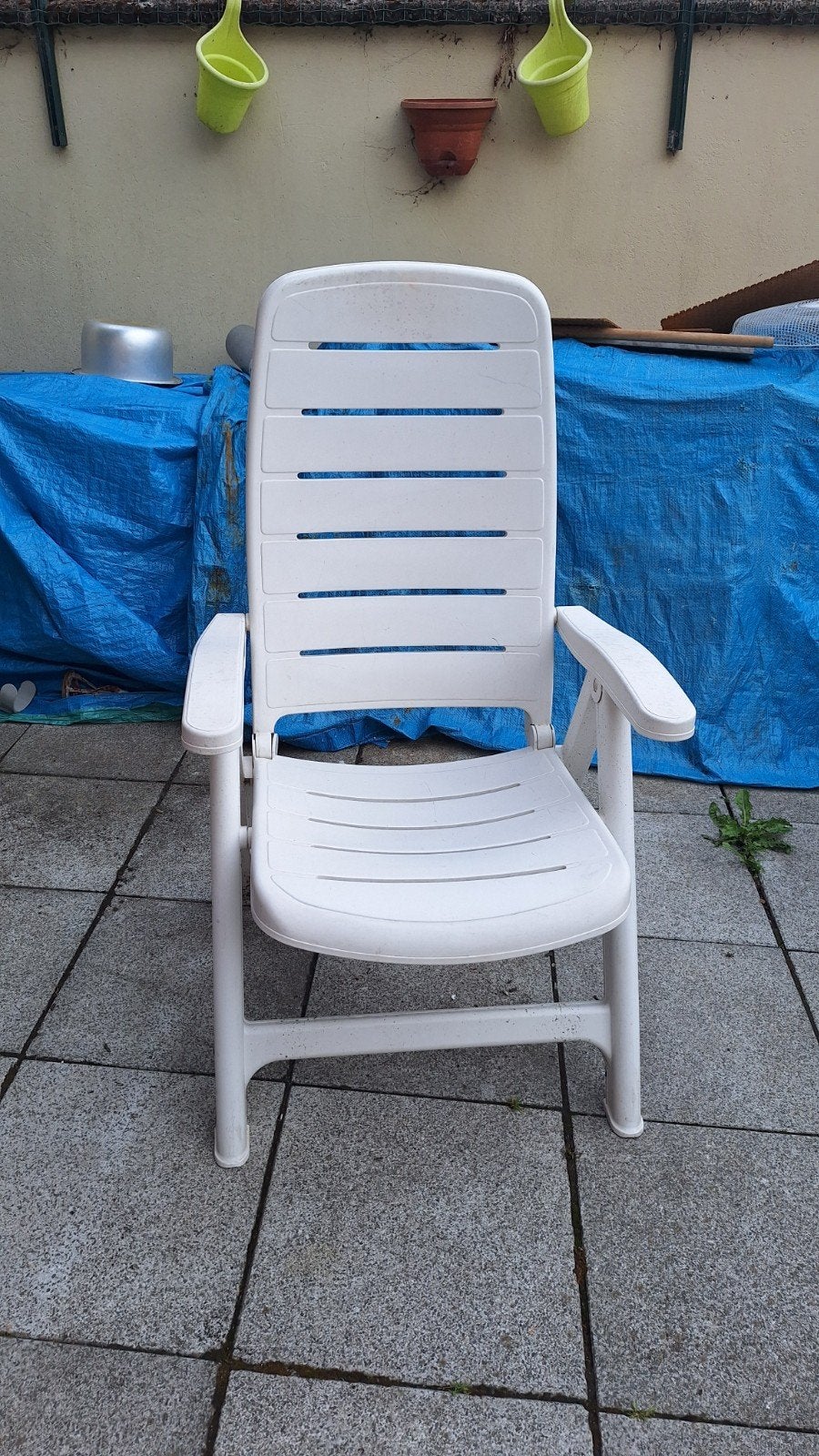 Chaise jardin réglable, Enlèvement