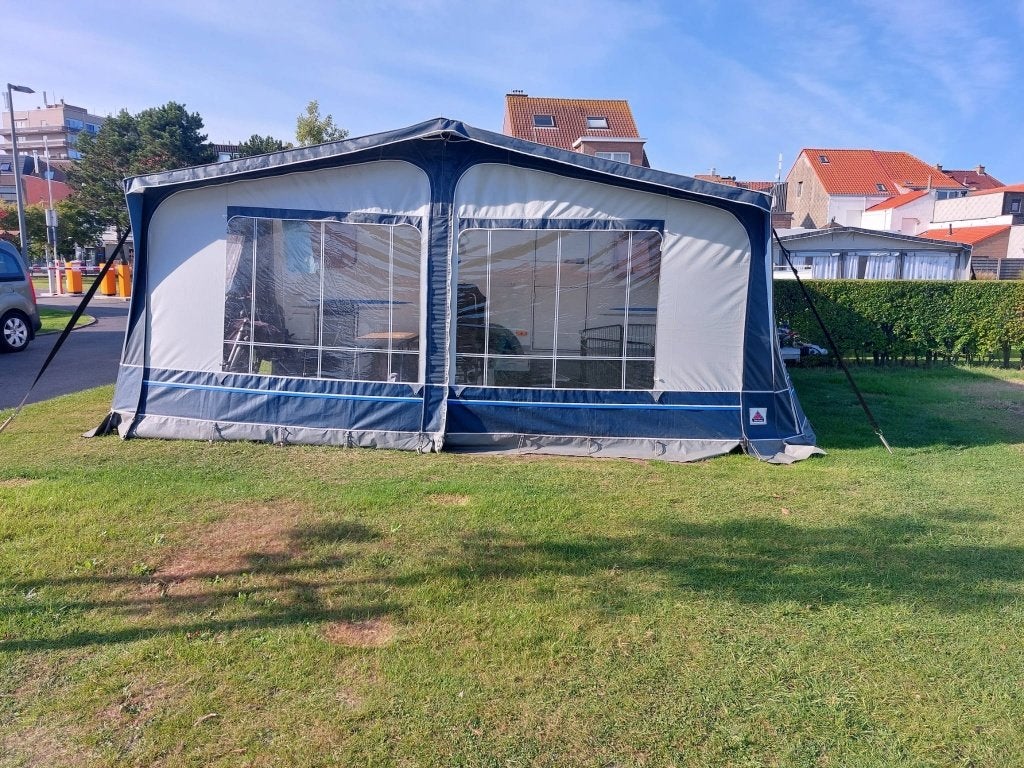 Voortent caravan DOREMA maat 15, Ophalen, Gebruikt, Ten Cate All Season 240g/m2, Dorema