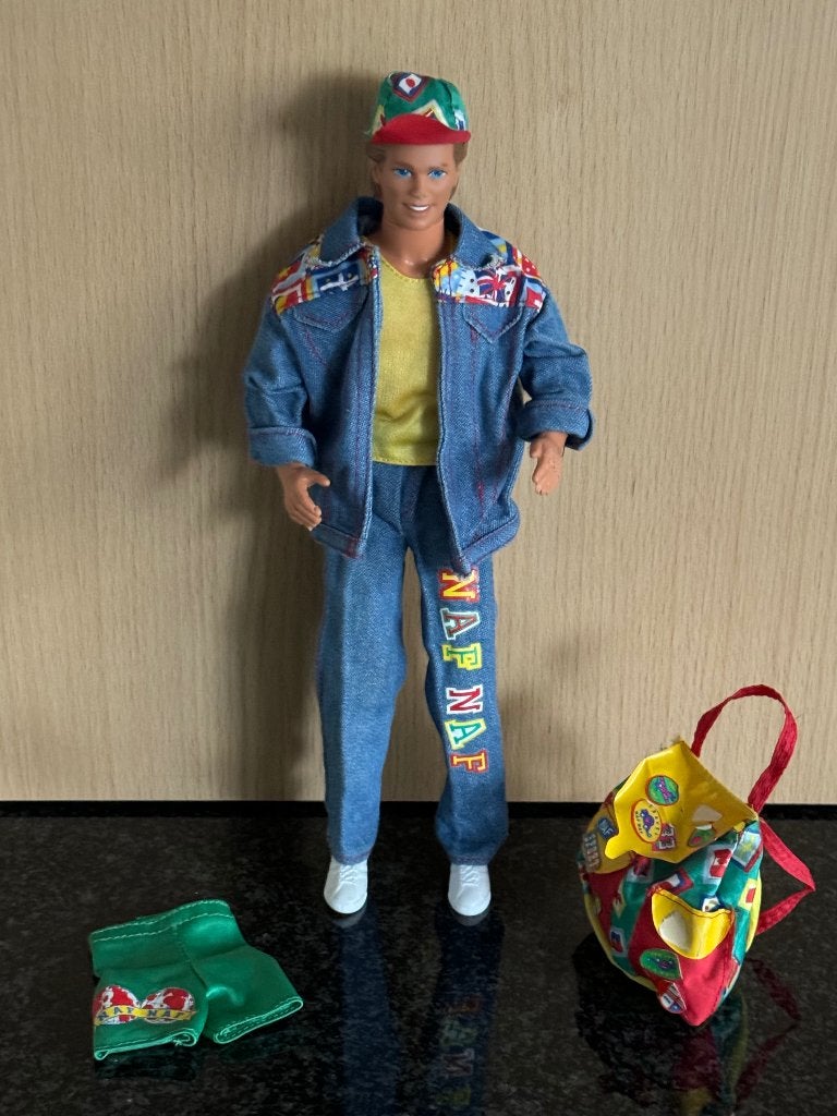 Naf Naf Ken ( vintage ), Kinderen en Baby's, Ophalen of Verzenden, Gebruikt, Barbie
