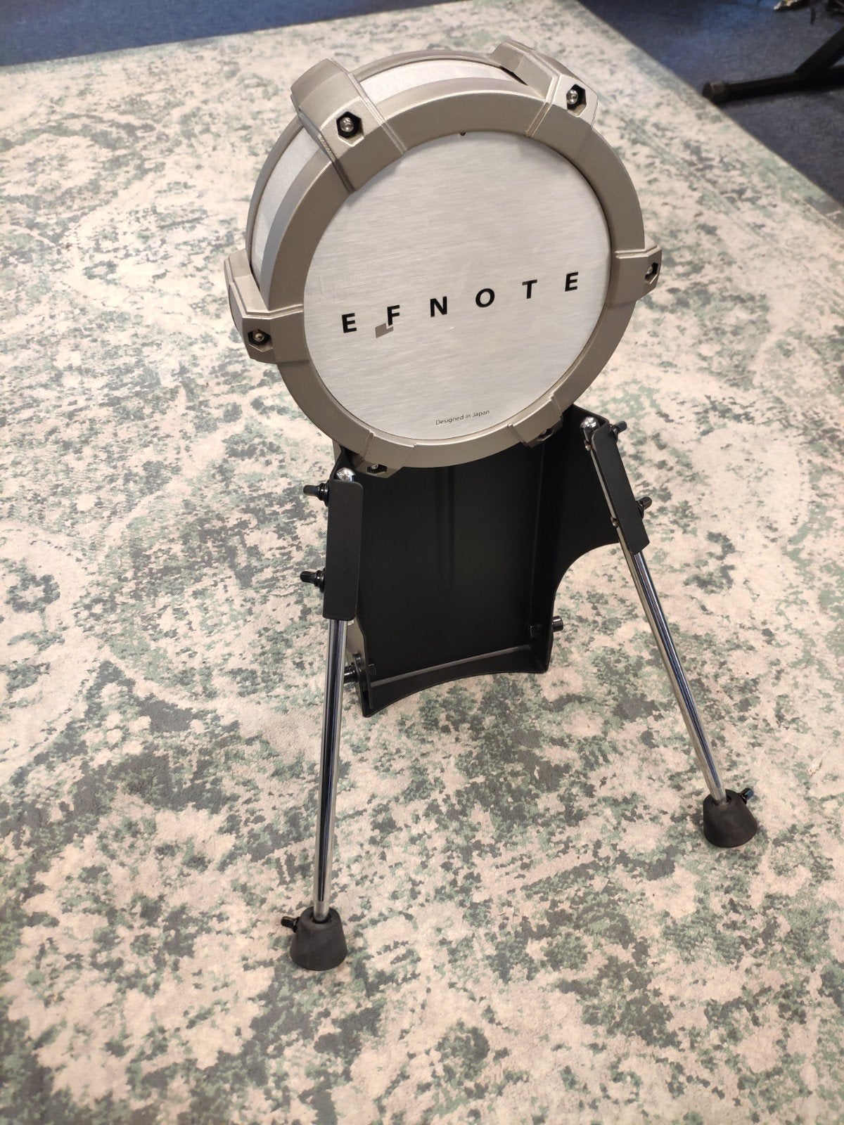 Efnote Kick Pad 8 inch (e-drum) White Sparkle EFD-K08P-WS, Ophalen of Verzenden, Zo goed als nieuw, Overige merken, Elektronisch
