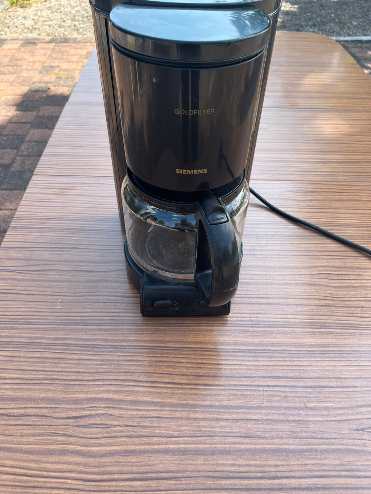 Koffiezet, Ophalen, Zo goed als nieuw