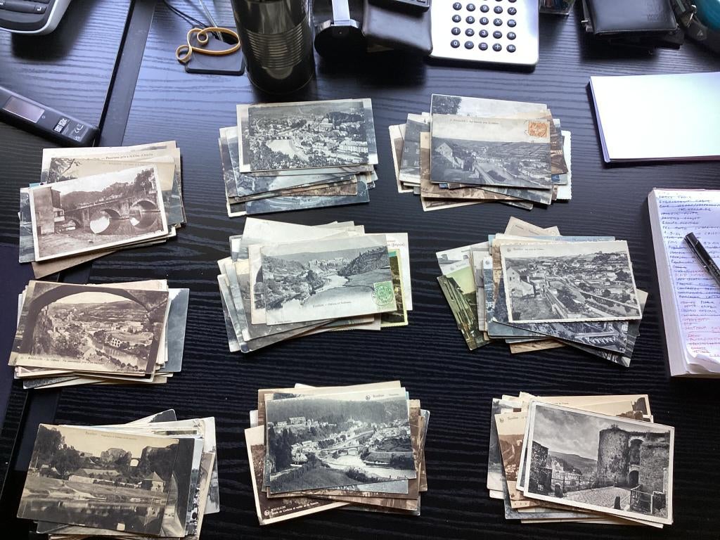 lot de cartes postales de Bouillon, Collections, Enlèvement ou Envoi, Affranchie, Luxembourg