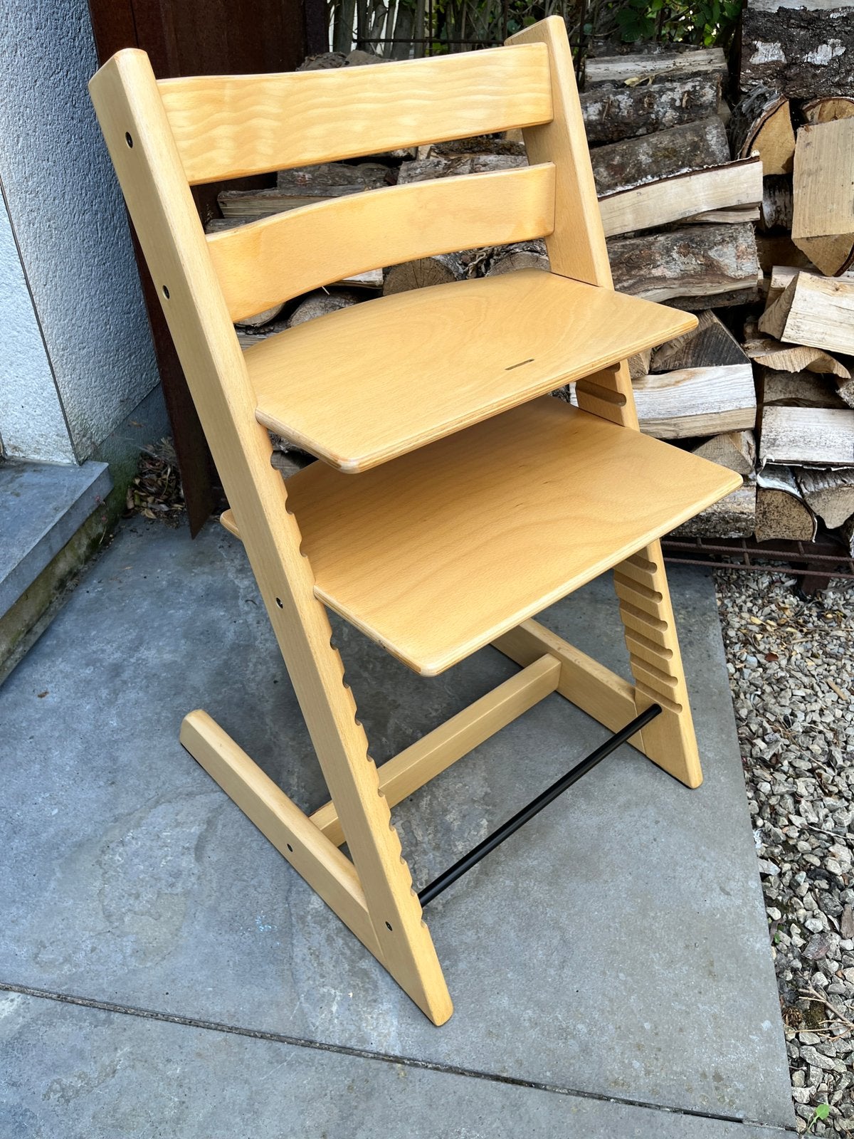 Tripp Trapp beuk nieuw model, Kinderen en Baby's, Kinderstoelen, Ophalen, Zo goed als nieuw, Meegroeistoel