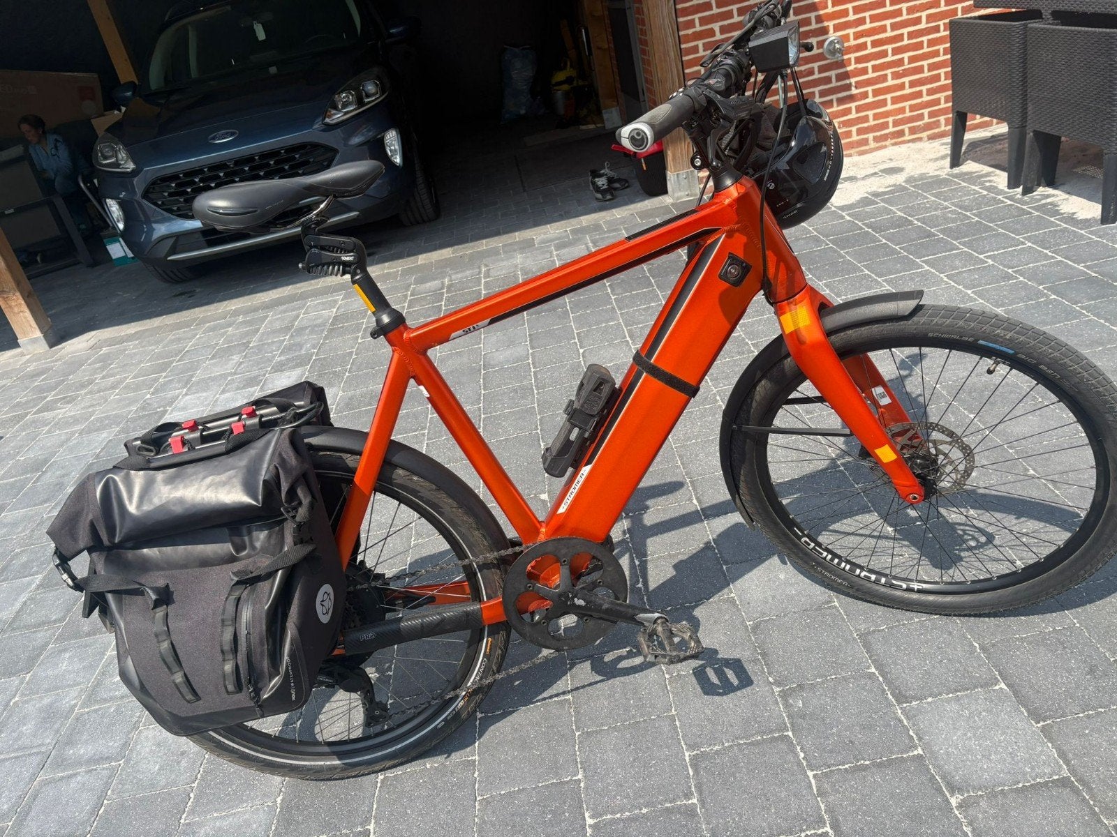 Speedpedelec stromer, Ophalen