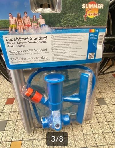 Onderhoudskit voor zwembaden, Ophalen, Nieuw