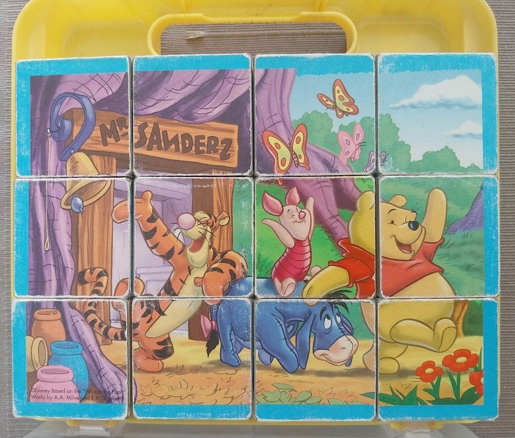 Puzzels Winnie the Pooh, 2 tot 4 jaar, Gebruikt, 10 tot 50 stukjes, Ophalen of Verzenden