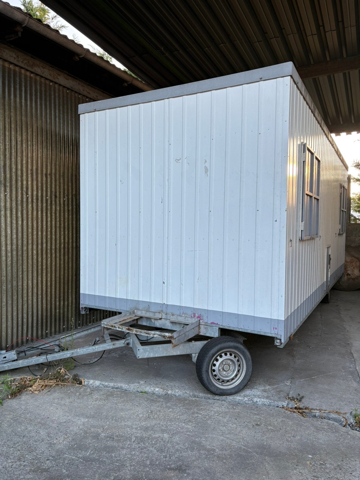 Bouw unit te koop, Ophalen