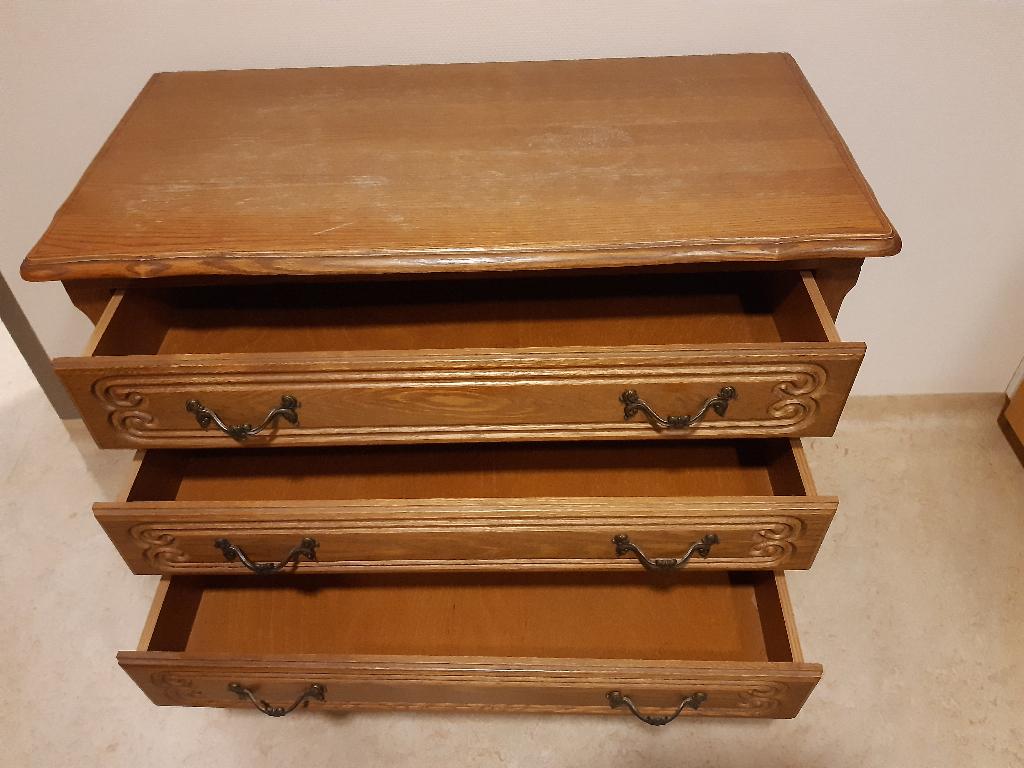 Vintage commode queen Anne stijl, Antiek en Kunst, Ophalen