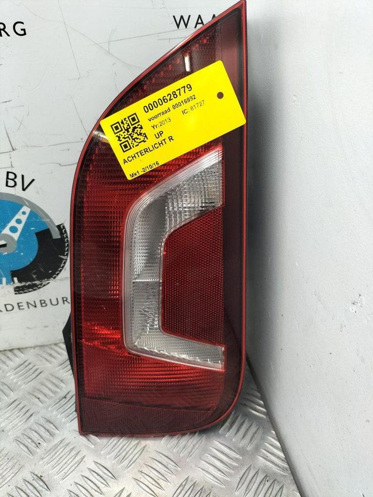 VOLKSWAGEN UP 1.0 easy up! BlueM.  ACHTERLICHT R 2013, Ophalen of Verzenden, Gebruikt, ARN erkend