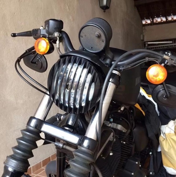 Koplamprooster / gril Harley Sportster 5.75” XL883 iron, Motos, Enlèvement ou Envoi, Neuf