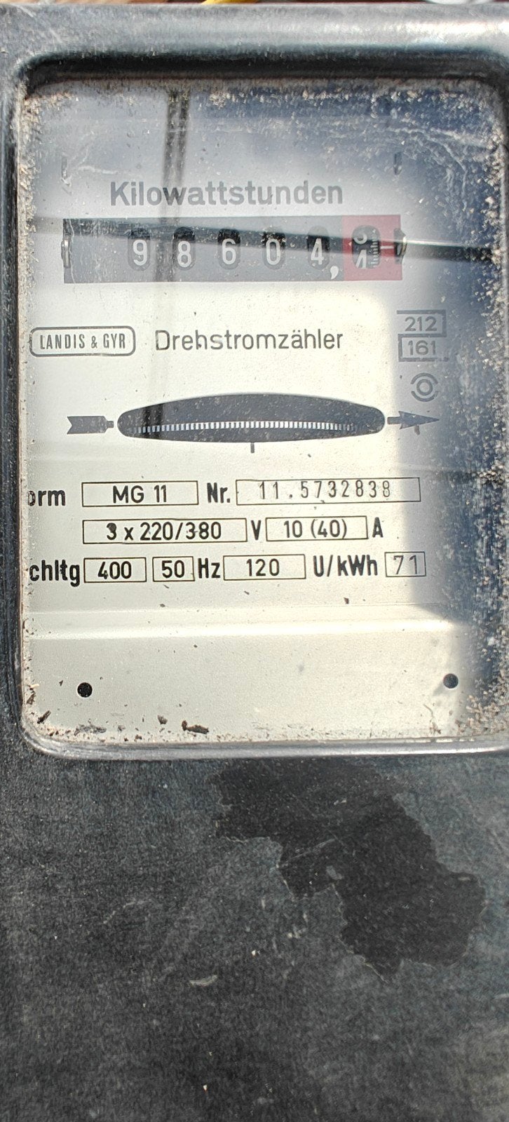 kWh - meter, Enlèvement ou Envoi, Utilisé, Disjoncteur divisionnaire