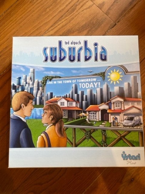 SUBURBIA - super jeu de stratégie VF état neuf non joué, Envoi