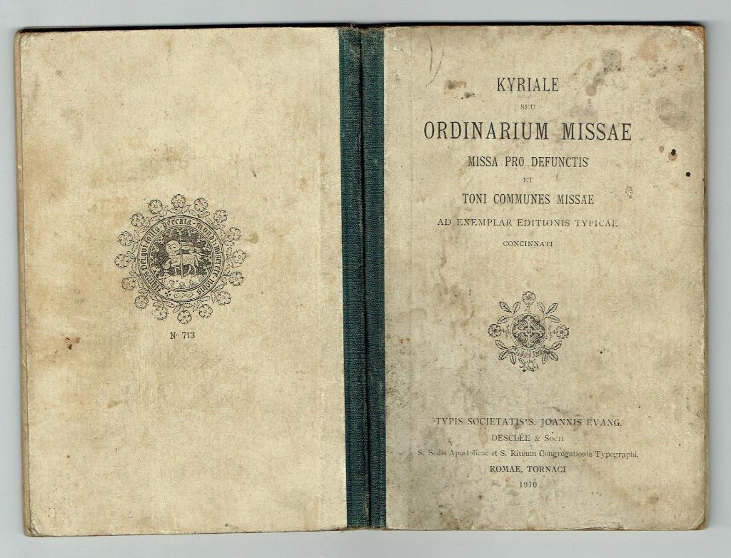 Boek-Kyriale seu Ordinarium Missae ( 1910 ), Ophalen of Verzenden