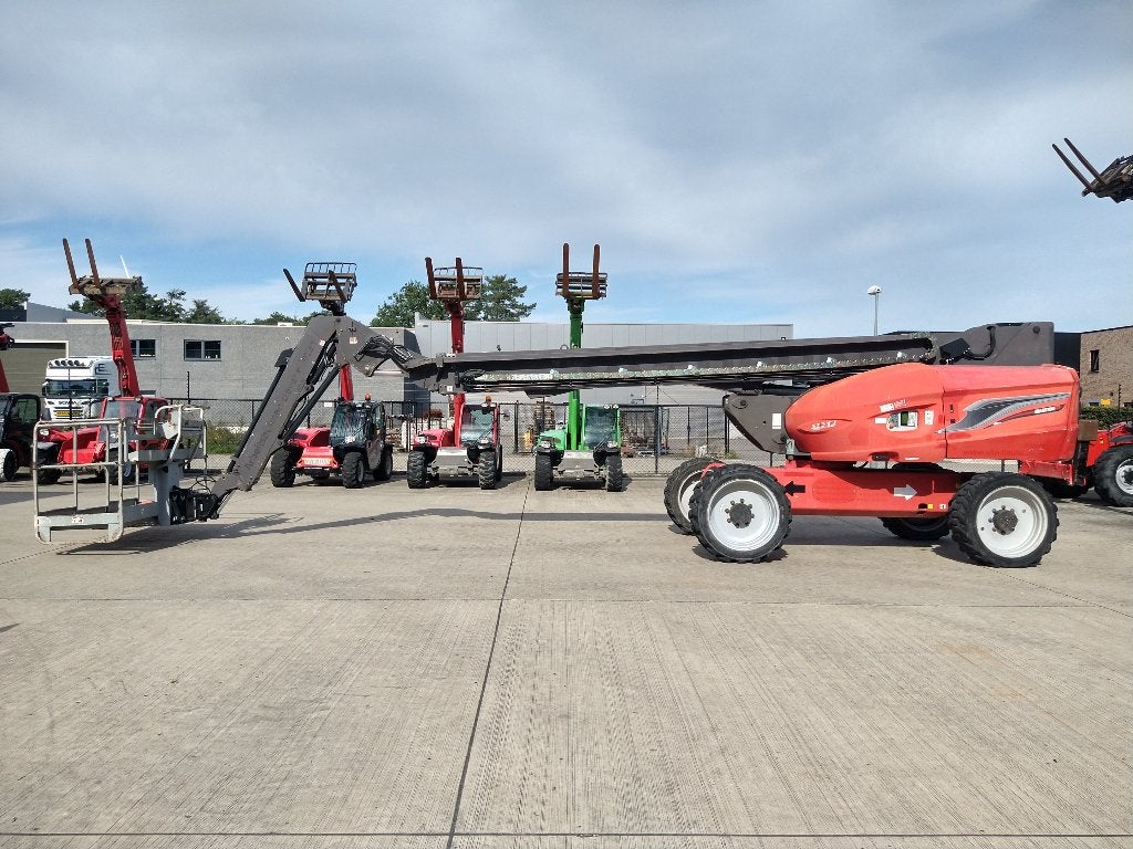Knikhoogwerker Manitou 280TJ (102), Enlèvement, Plateforme élévatrice