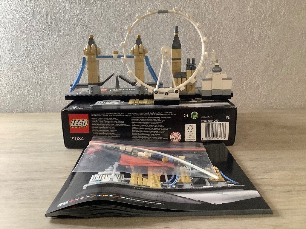 Lego Architecture 21034 London, Compleet, Lego, Architecture, Ophalen of Verzenden