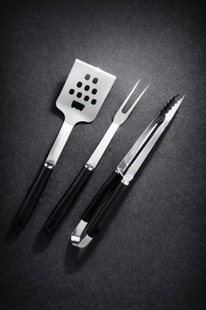 Ensemble d'outils de barbecue en acier de la marque BBQ, Enlèvement, Neuf, BBQ