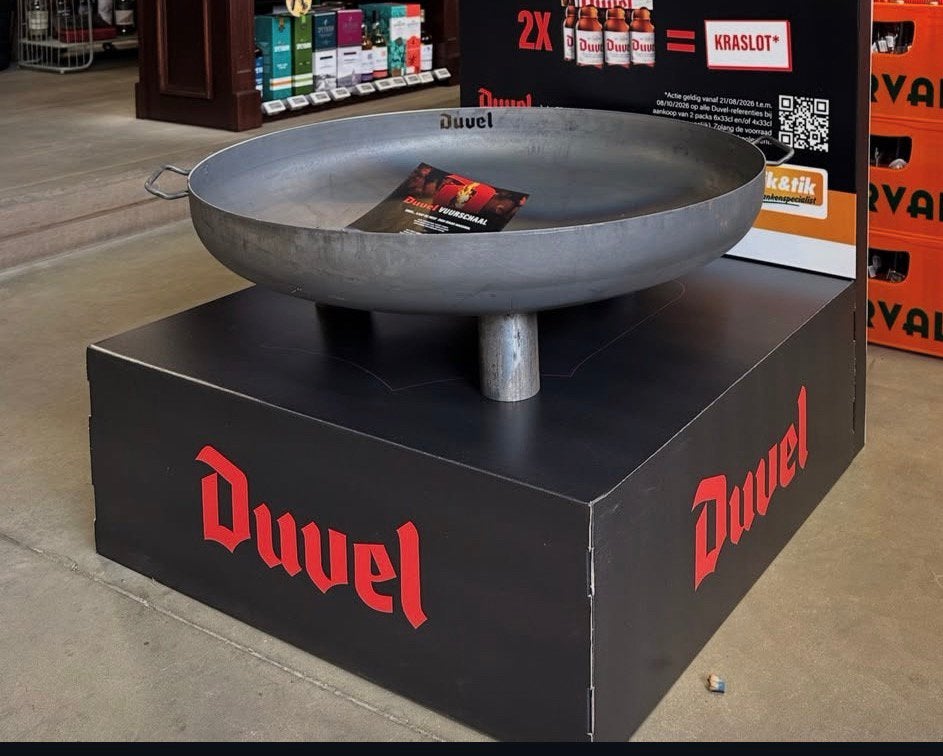 Duvel vuurschaal, Hobby en Vrije tijd, Ophalen, Nieuw