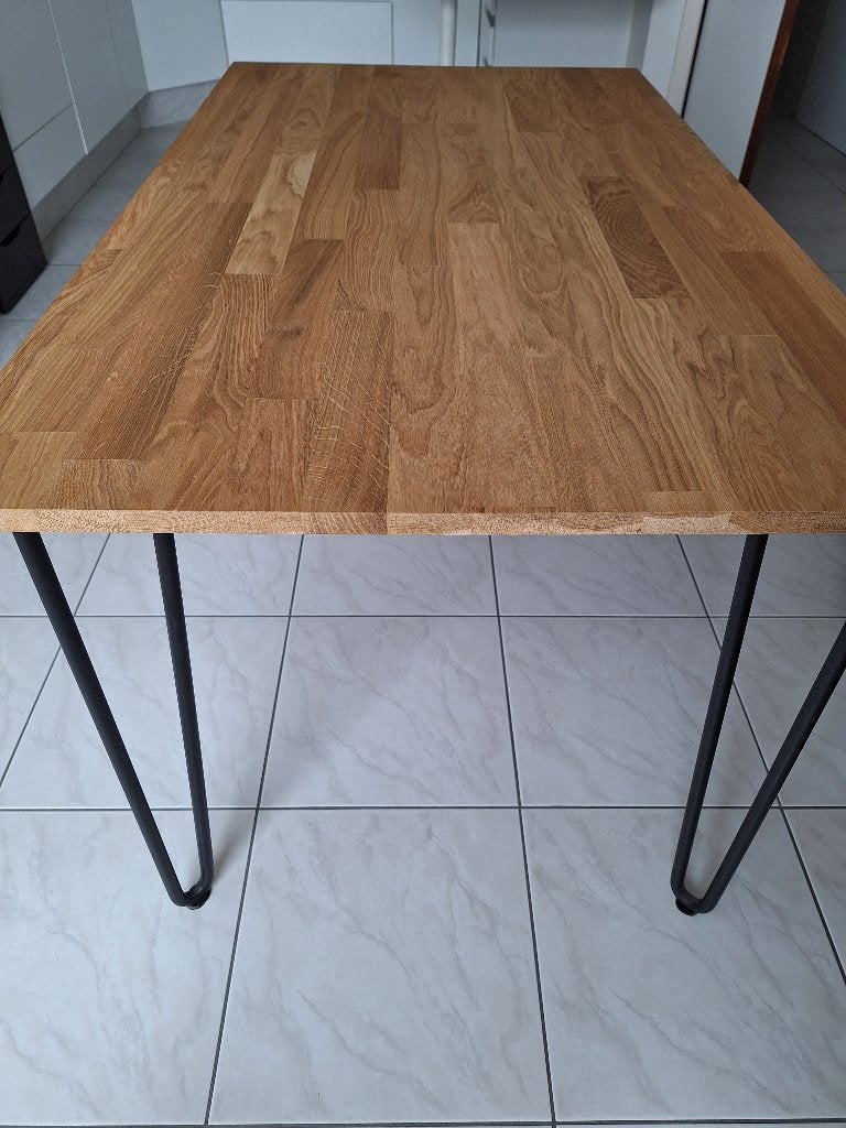 Eettafel, Ophalen, 50 tot 100 cm, 100 tot 150 cm, Zo goed als nieuw