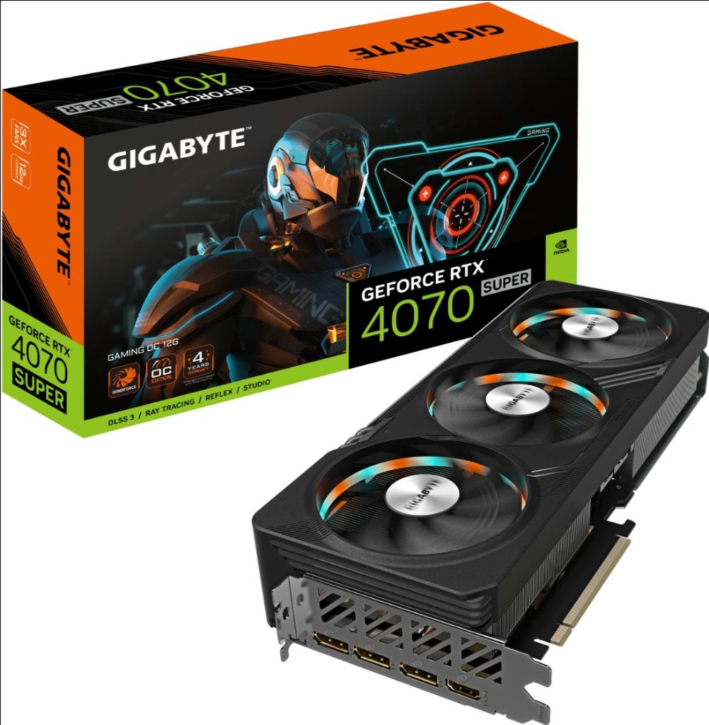 Gigabyte GeForce RTX 4070 SUPER GAMING OC 12G + garantie, Computers en Software, Videokaarten, GDDR6, Ophalen of Verzenden, Zo goed als nieuw