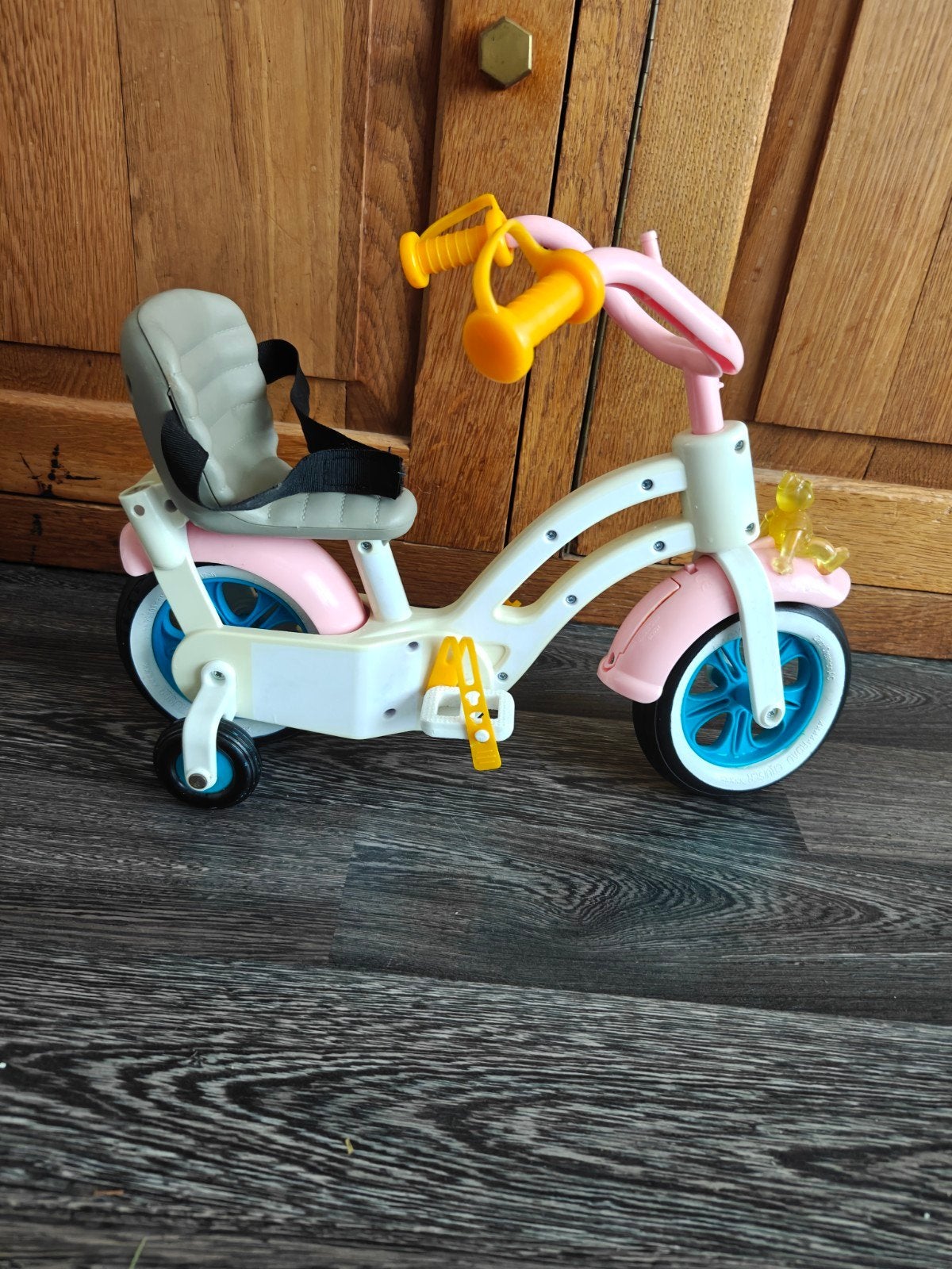 Originele Baby Born Fiets met zijwieltjes, Ophalen, Gebruikt, Trapvoertuig
