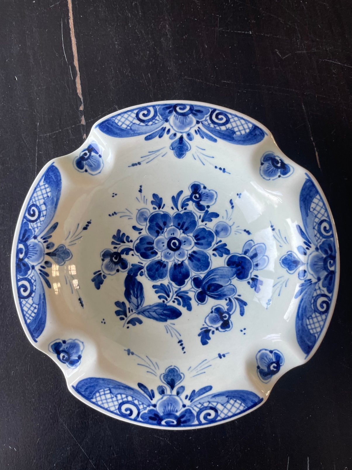 Kleine asbak - Delfts blauw, Antiek en Kunst, Ophalen of Verzenden