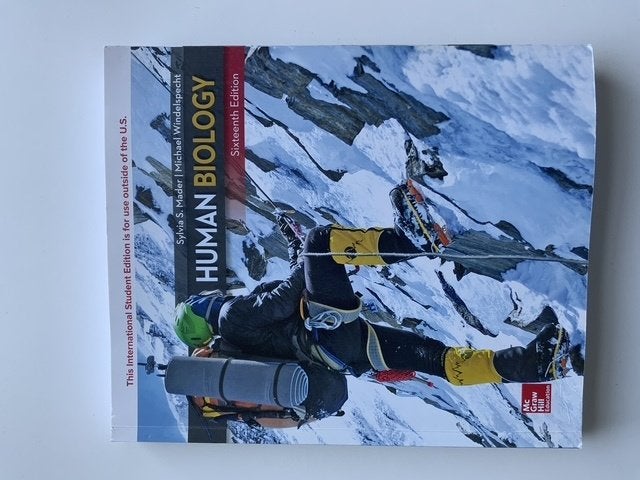 Biologie humaine - Mader & Woodpecker, Livres, Enlèvement, Comme neuf, Sciences naturelles