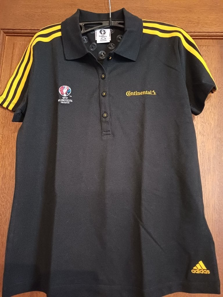 Polo Adidas x Continental - Officiel Euro 2016 France  M, Envoi, Comme neuf, Maillot