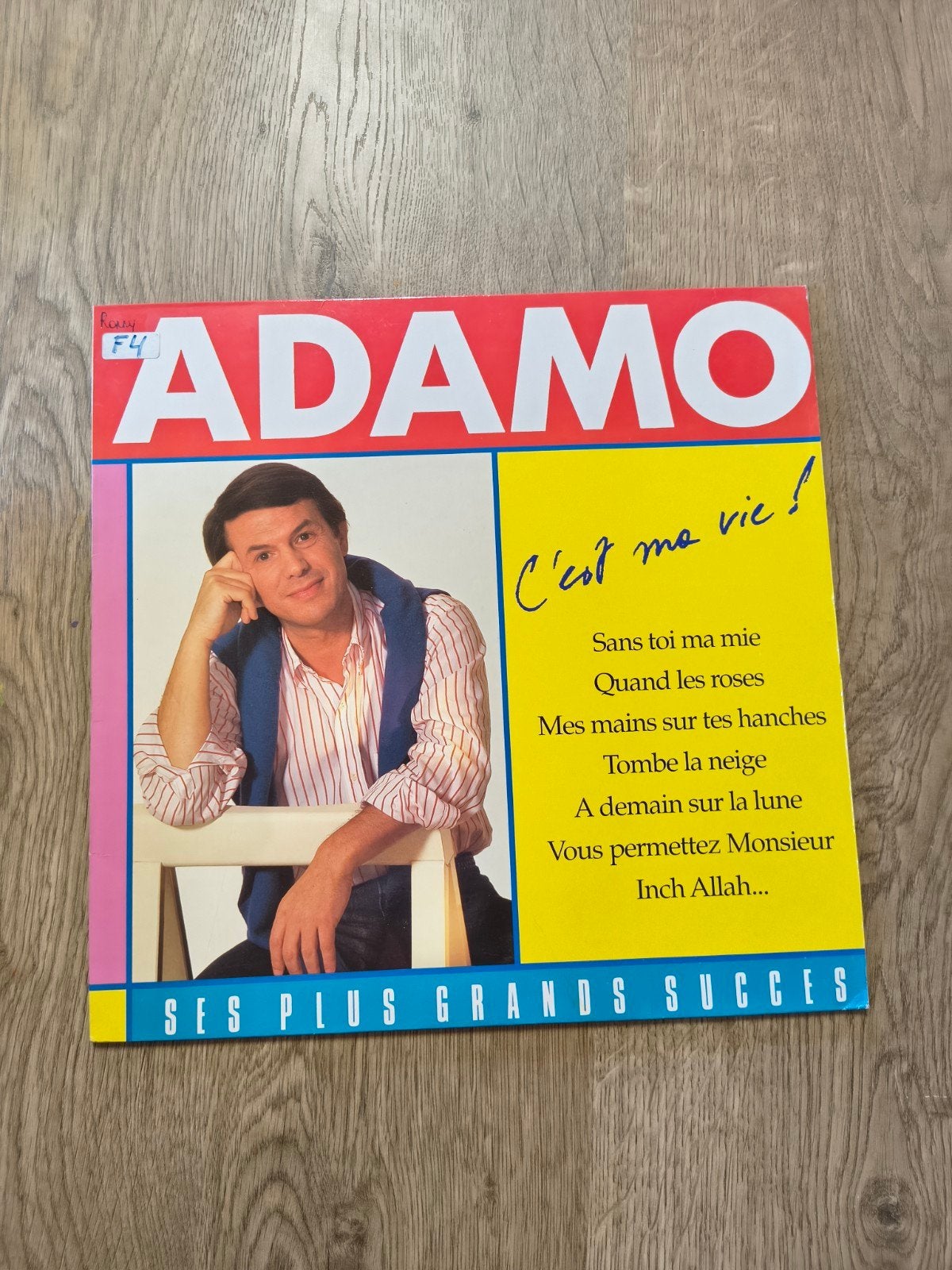 LP vinyl Adamo, Cd's en Dvd's, Ophalen of Verzenden
