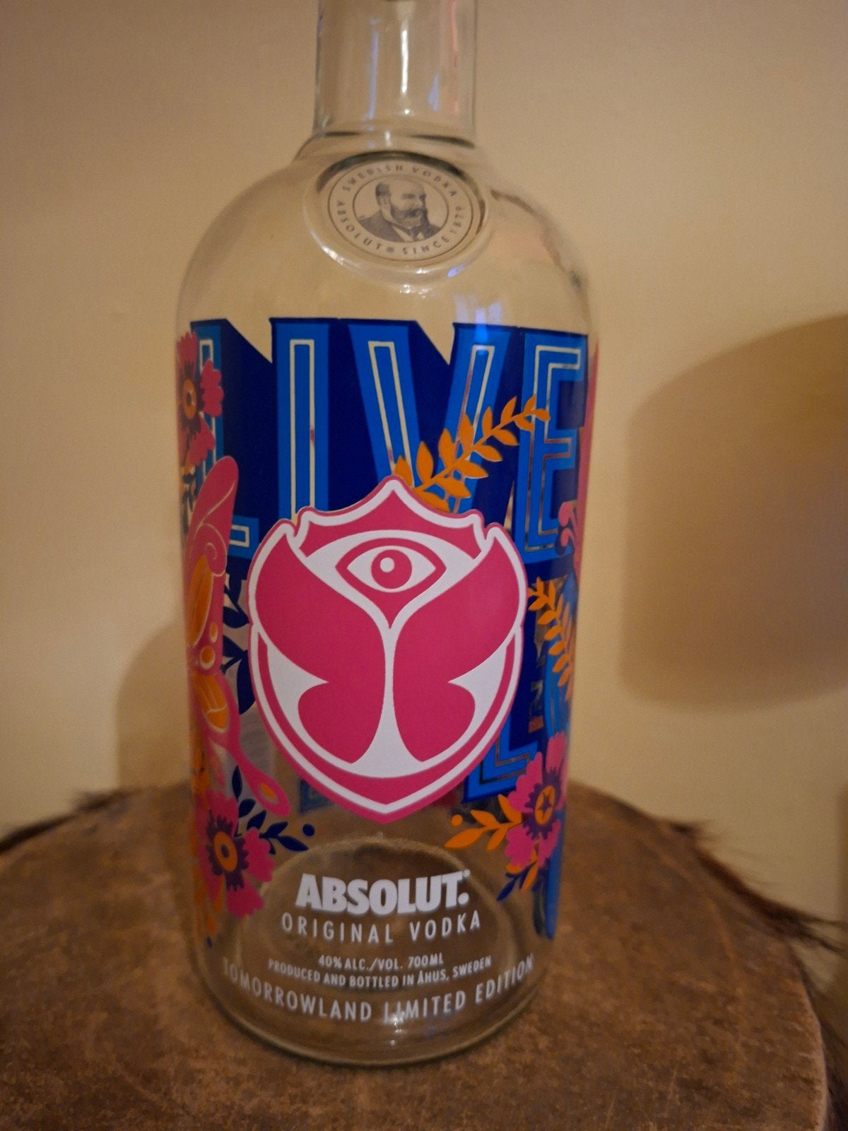 Absolut Tomorrowland Ltd edition 2021, Envoi, Comme neuf, Autres types