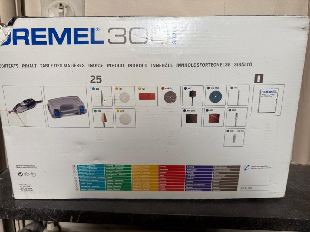 Dremel 300 series, Audio, Tv en Foto, Professionele apparaten, Ophalen, Zo goed als nieuw