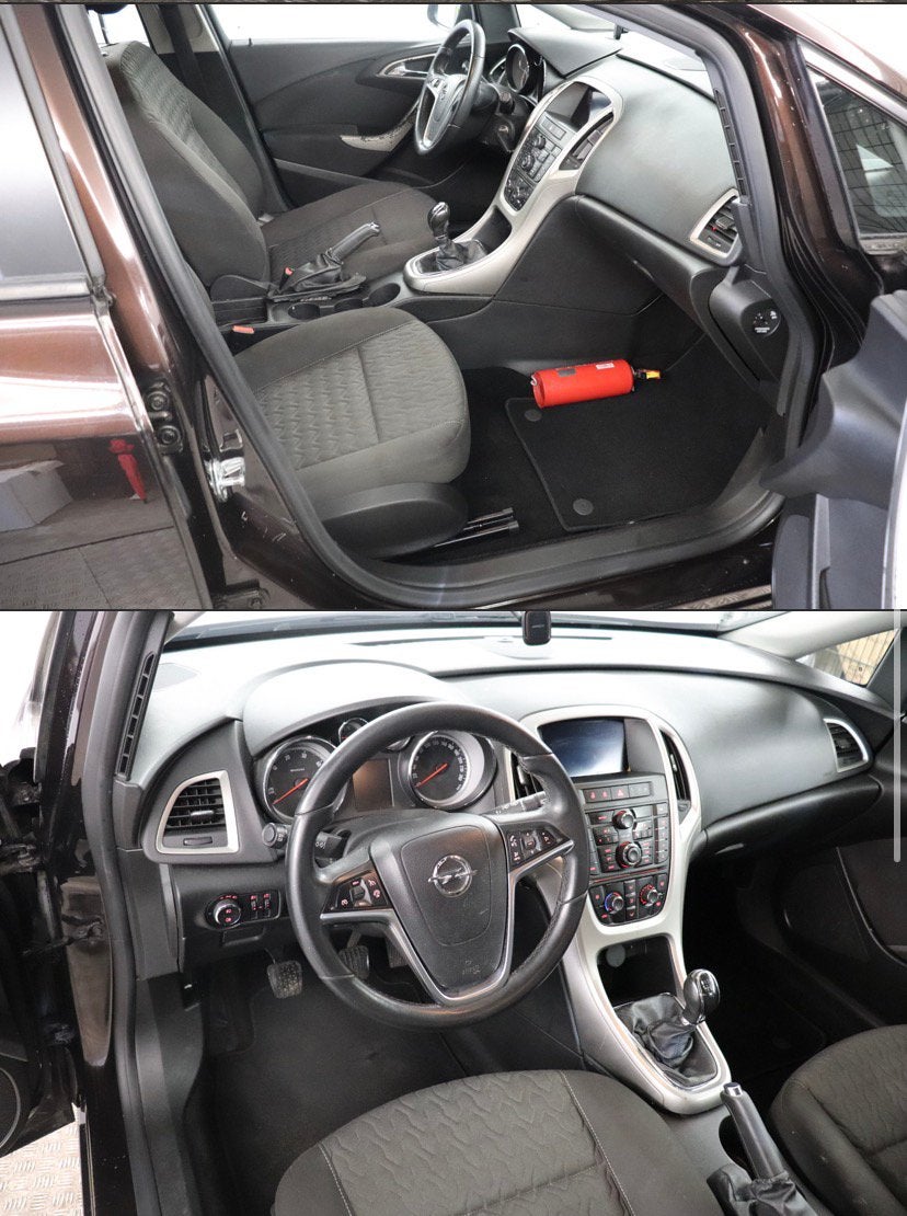 Opel Astra, Voorwielaandrijving, Euro 5, Stof, Zwart