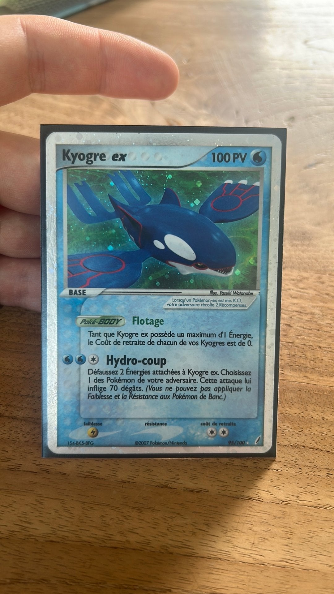 Kyogre ex, Verzenden, Zo goed als nieuw, Losse kaart