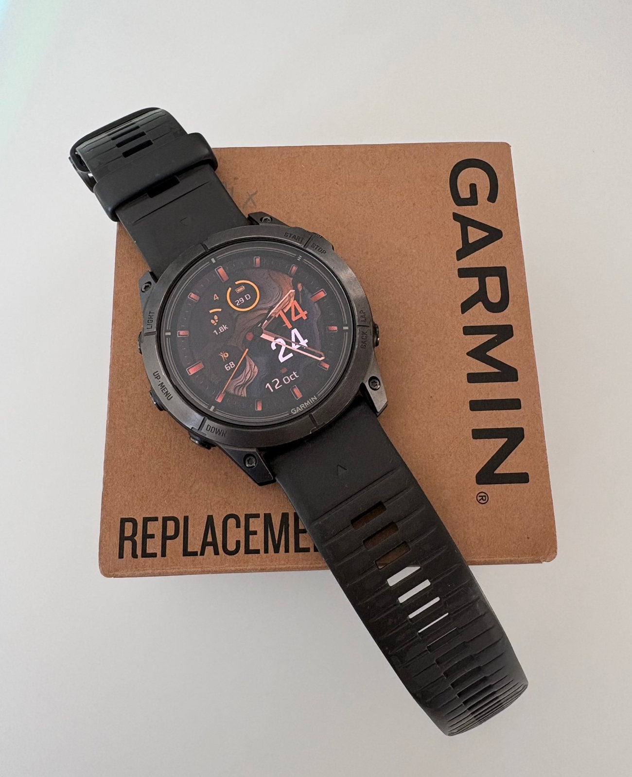 Garmin Epix (Gén2) pro 51mm sapphire, Étanche, Enlèvement ou Envoi, Garmin, Utilisé