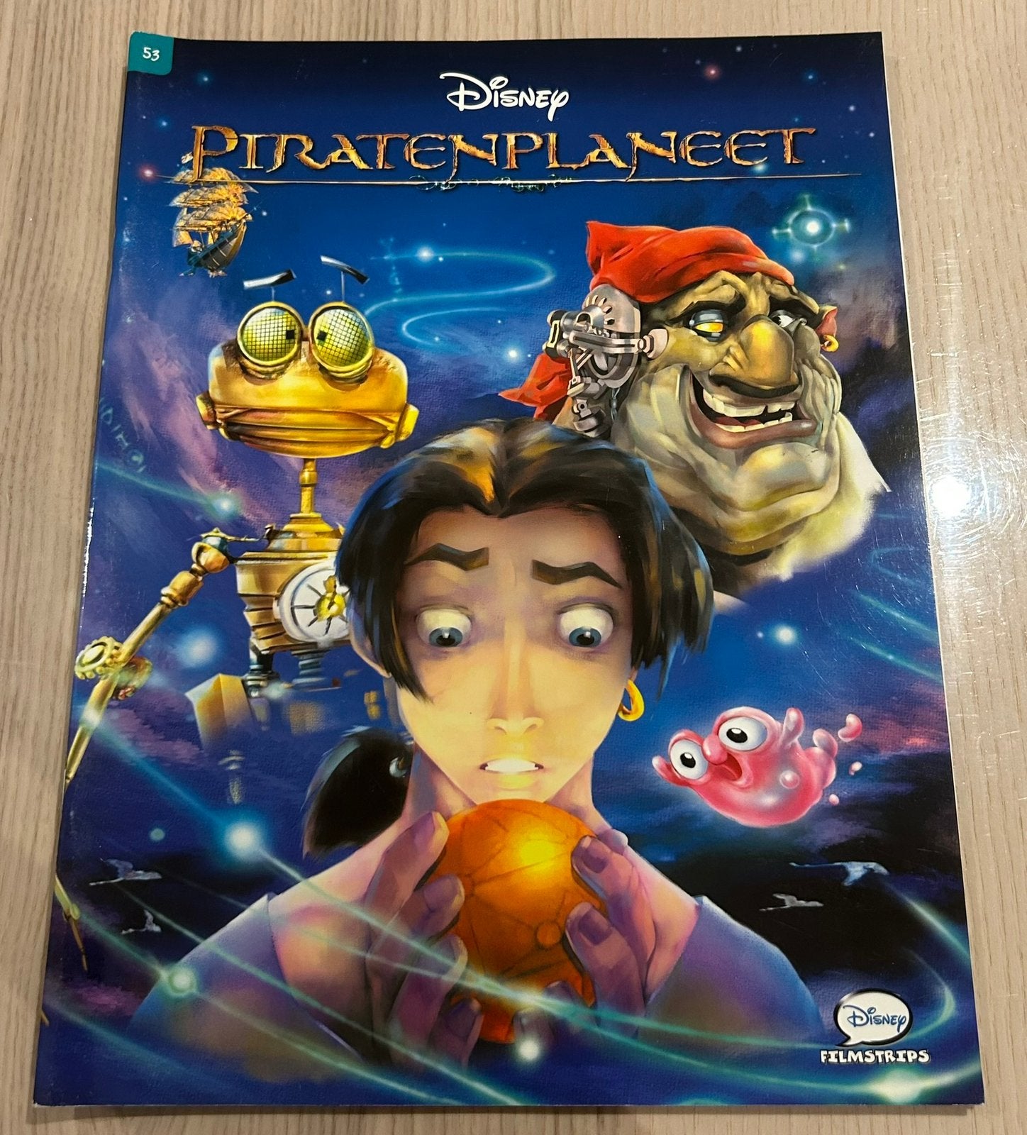 Strip Disney 'Piratenplaneet', Enlèvement ou Envoi