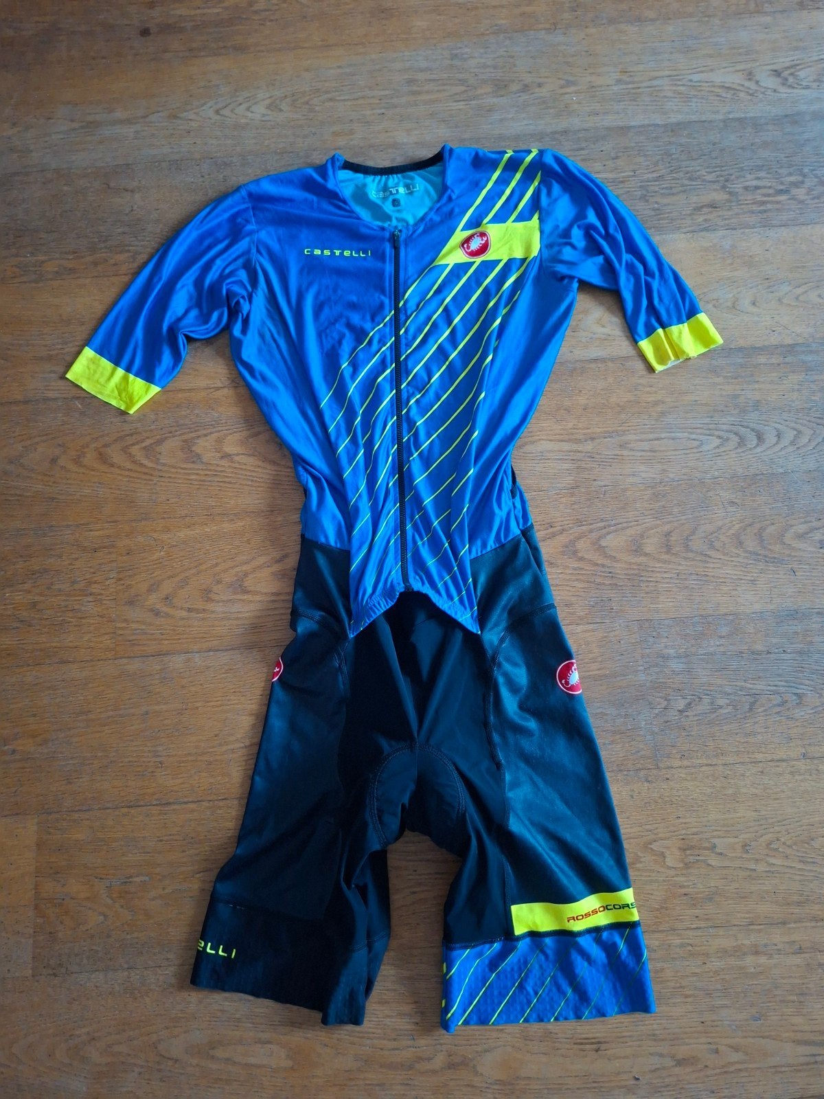 Castelli San Remo Trisuit L, Fietsen en Brommers, Fietsaccessoires | Fietskleding, Verzenden, L