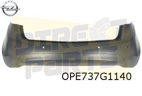 Opel Meriva B (8/10-2/14) achterbumper  (te spuiten) (Bij PD, Auto-onderdelen, -, Verzenden, -, Opel
