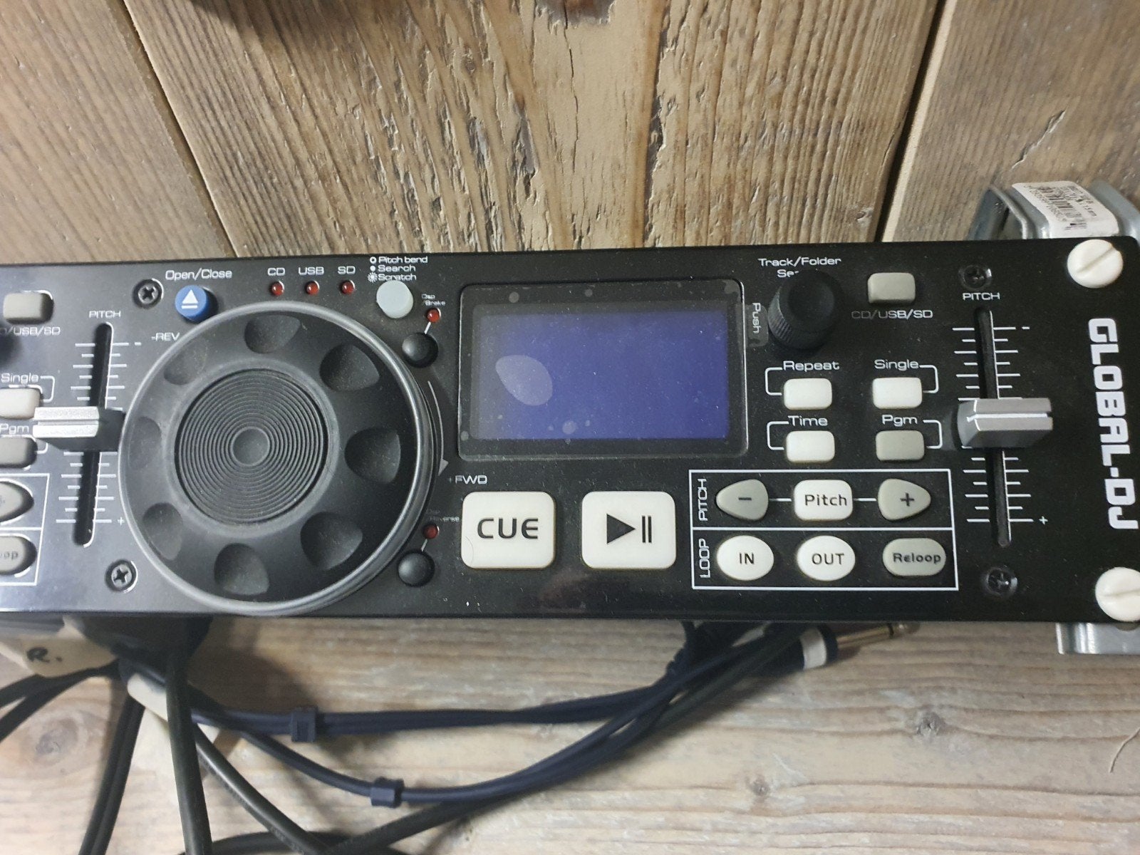 Dubbele cd speler Ibiza, Audio, Tv en Foto, Ophalen
