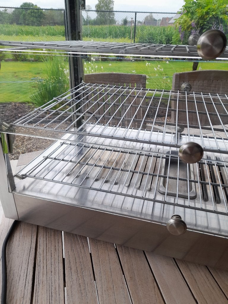 Warmhoudvitrine Maxima 115 ltr, Ophalen, Gebruikt, Fornuis, Frituur en Grillen