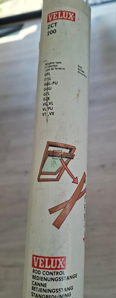 Uitschuifbare bedieningsstang voor Velux, Doe-het-zelf en Bouw, Glas en Ramen, Ophalen