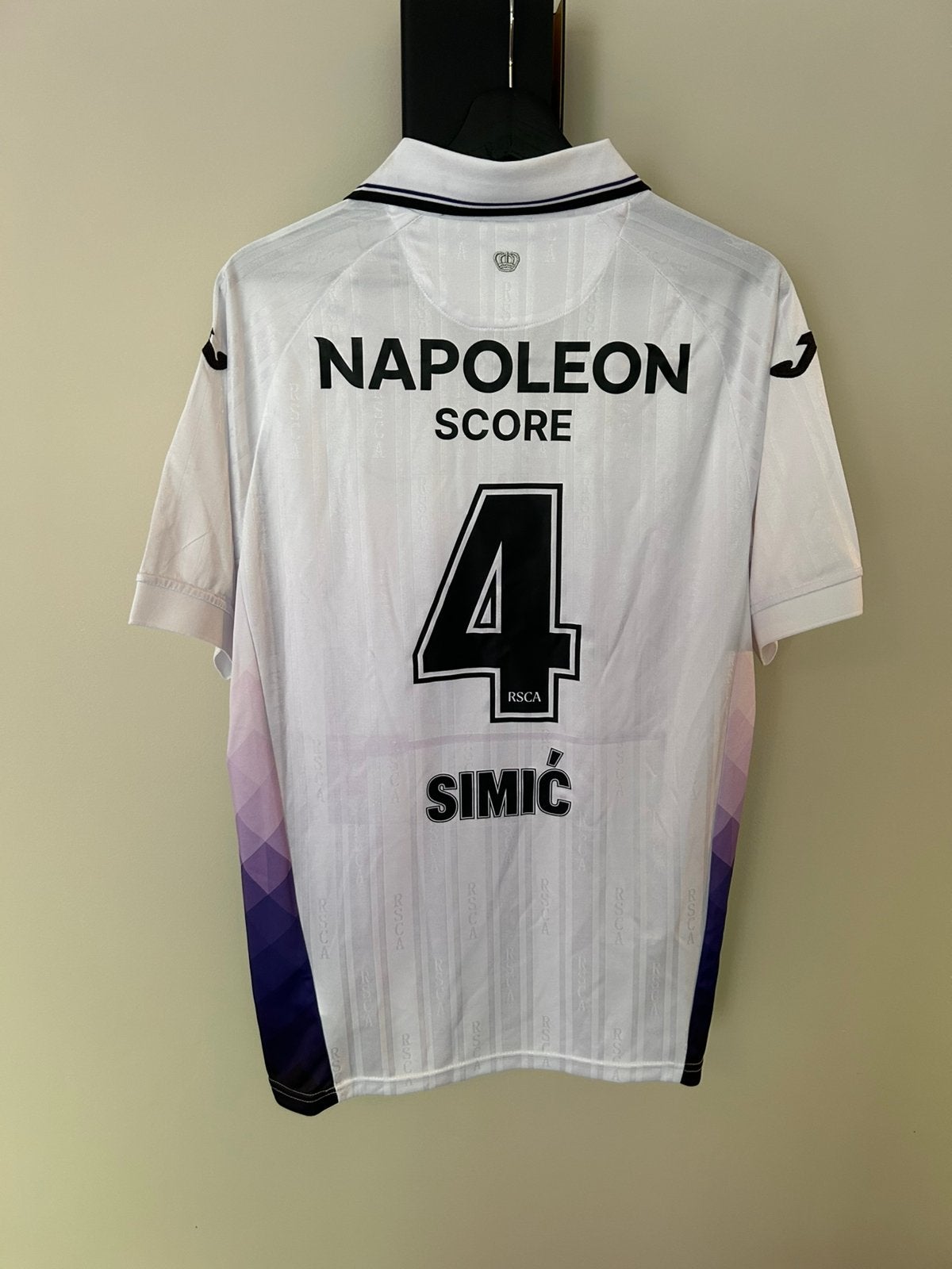Maillot RSC Anderlecht 2025/26 – Extérieur, Taille XL, Enlèvement ou Envoi, Neuf, Maillot