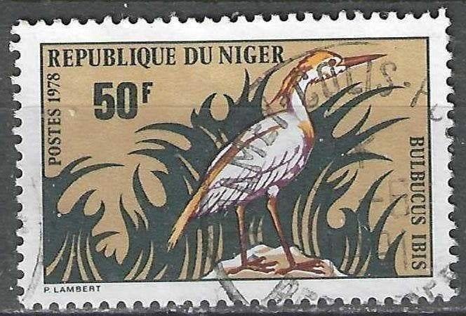 Niger Republiek 1978 - Yvert 434 - Bulbucuw ibis (ST), Verzenden, Gestempeld