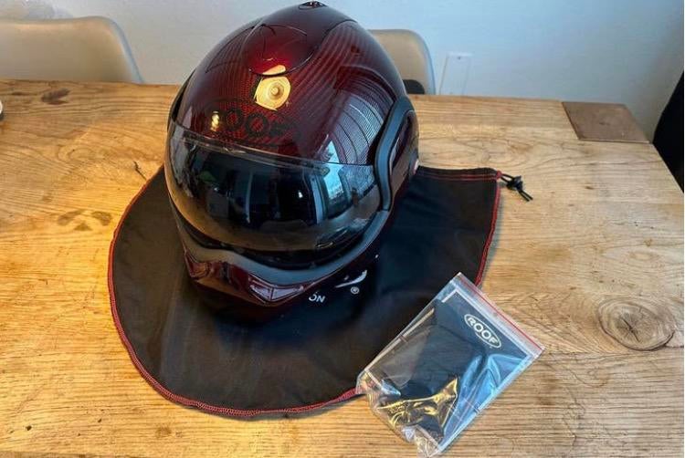 Boxer helm rood maat s/m, Overige merken, Systeemhelm, Dames, Ophalen of Verzenden
