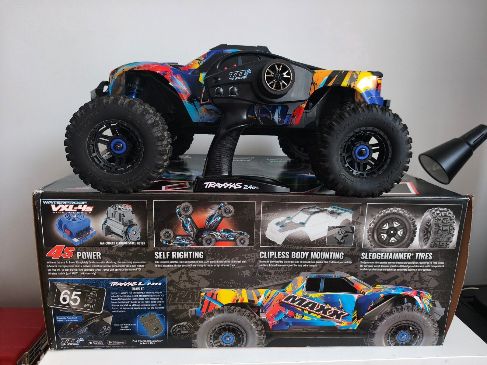 Traxxas Maxx 4S Complet – Prêt à rouler, Enlèvement