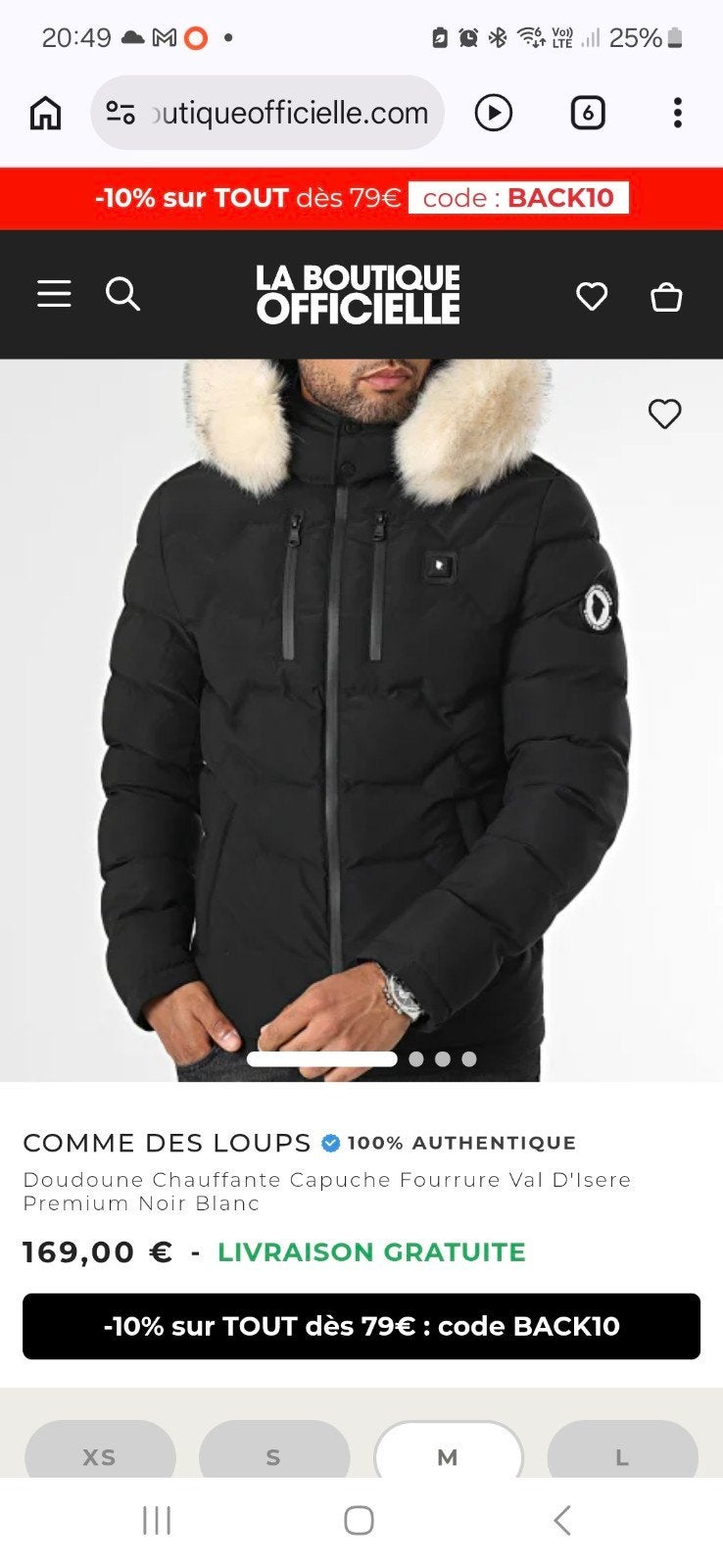 Fijne verwarmde jas!!!, Ophalen, Maat 52/54 (L), Zwart